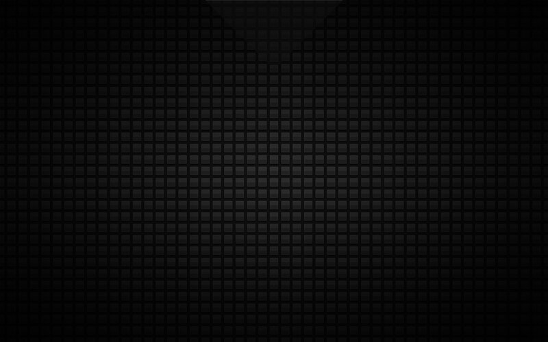 Black Grid Pattern — Dark, Abstract