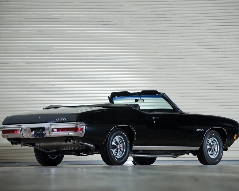 Black GTO convertible