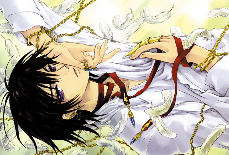 Black-haired Anime Character