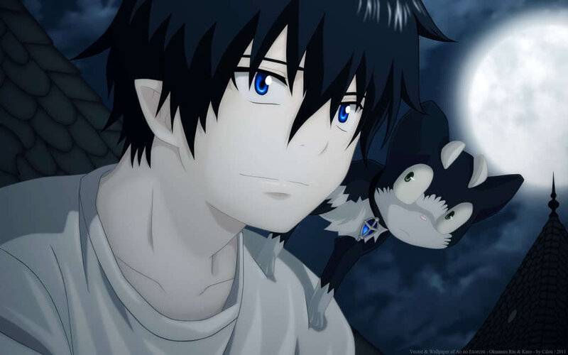 Black-haired Boy with Cat