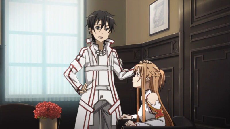 Black-haired Male and Blonde Female