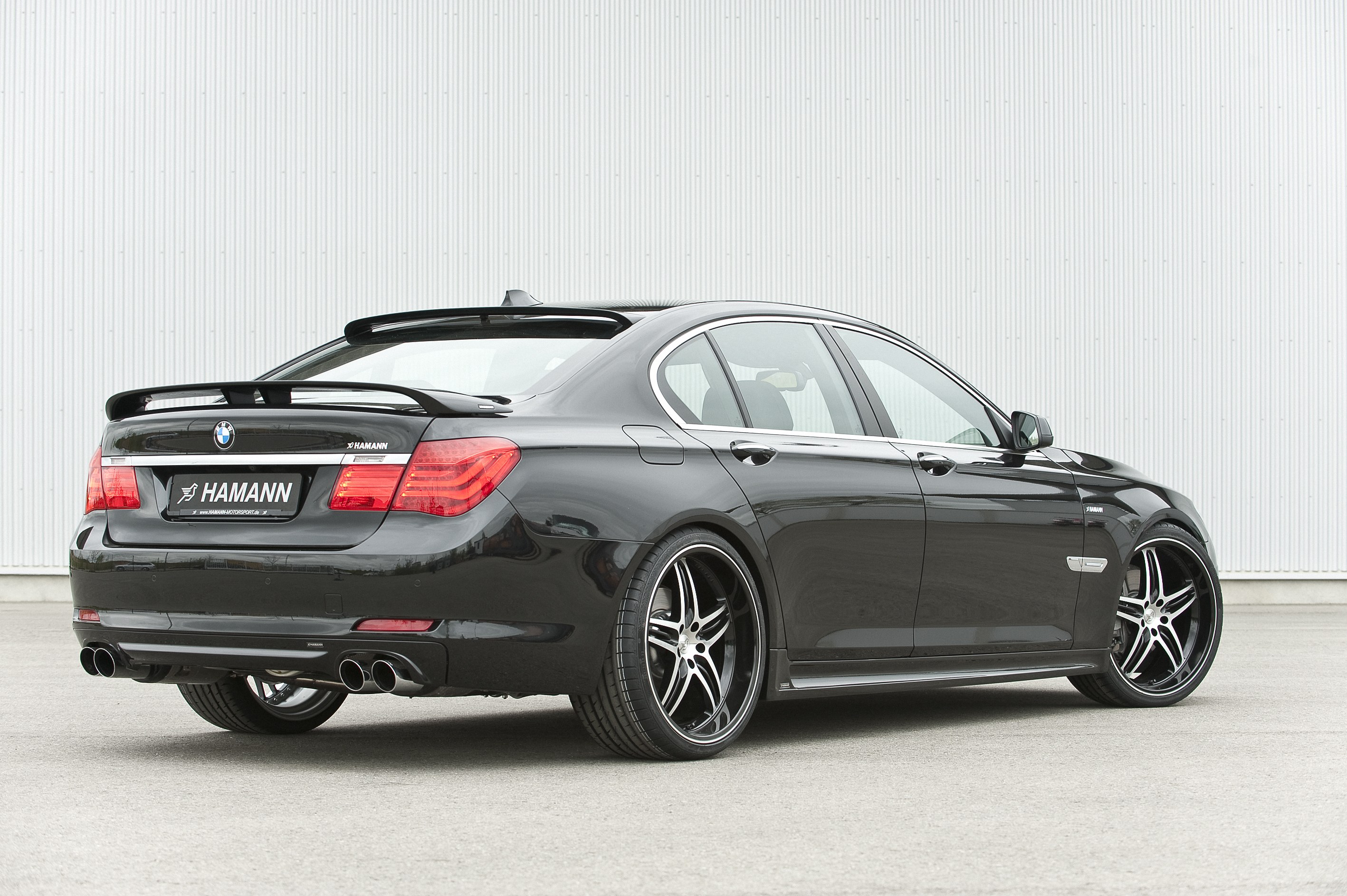 Black Hamann BMW sedan