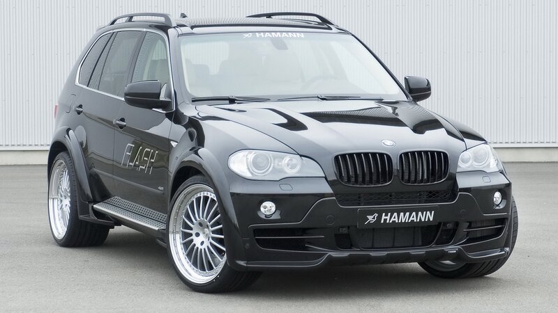 Black Hamann-modified BMW X5