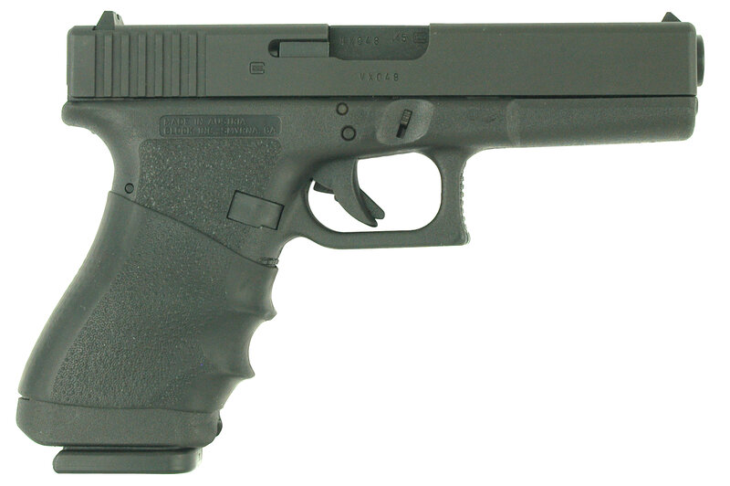Black Handgun — Gray