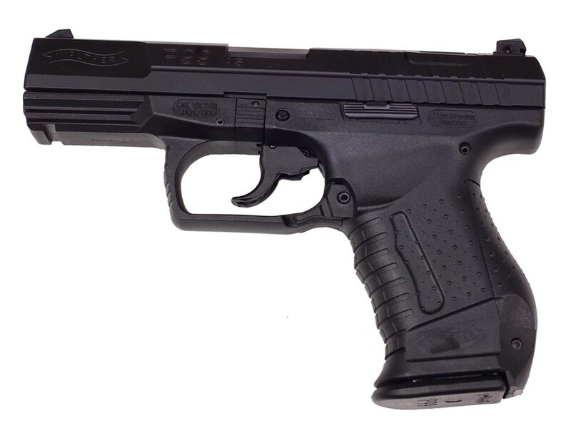 Black Handgun — Grip