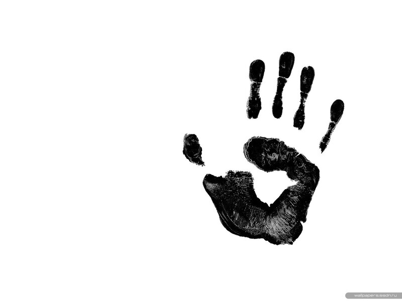 Black Handprint