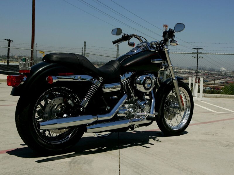 Black Harley-Davidson motorcycle