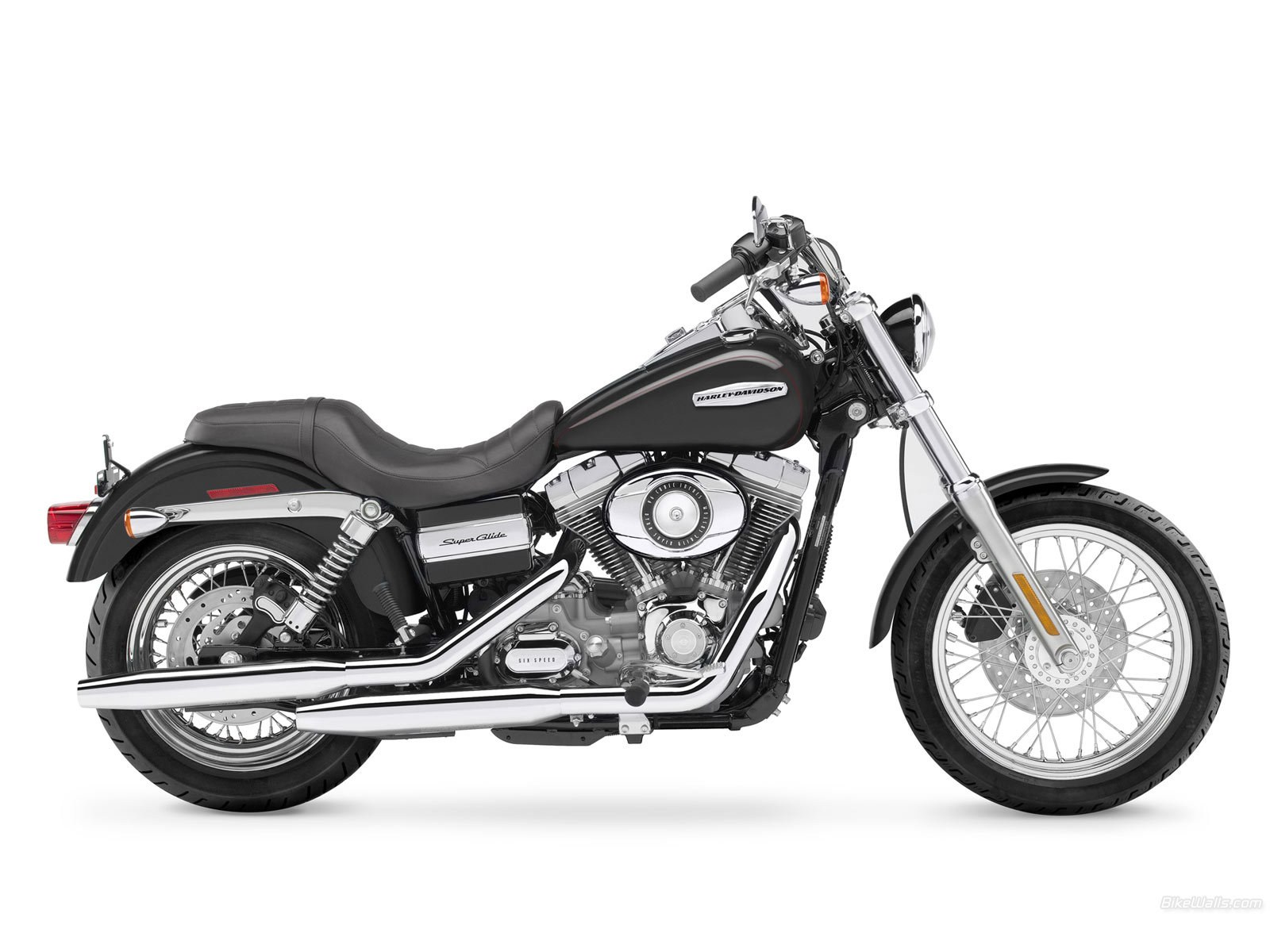 Black Harley-Davidson motorcycle
