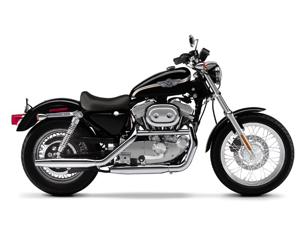 black harley-davidson motorcycle