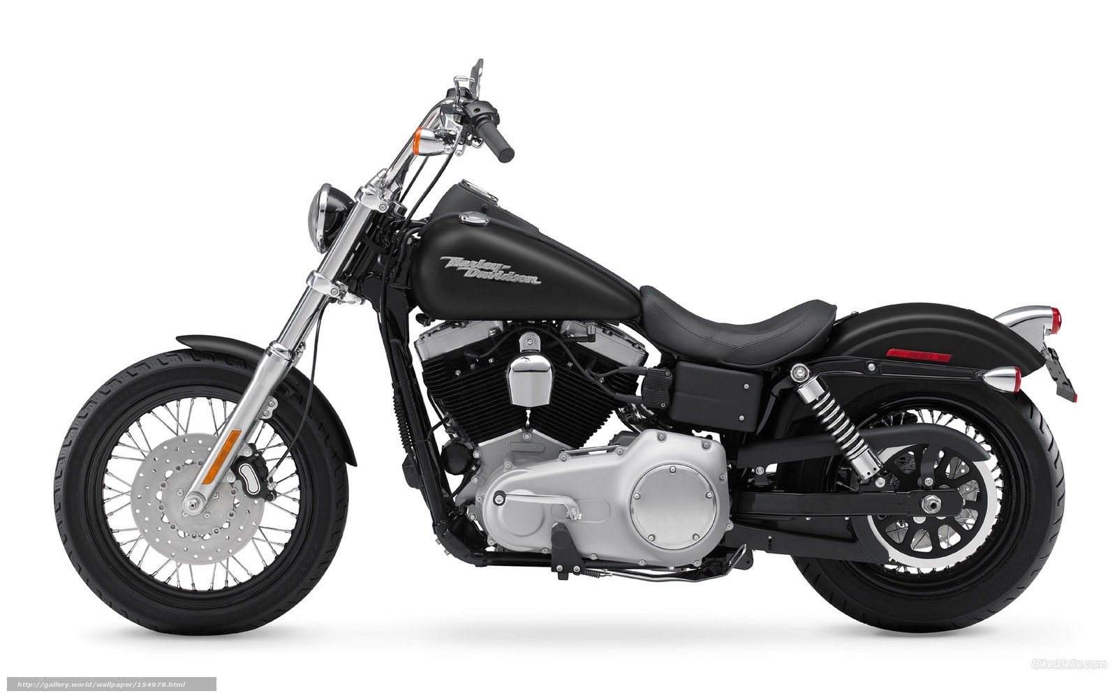 Black Harley-Davidson motorcycle