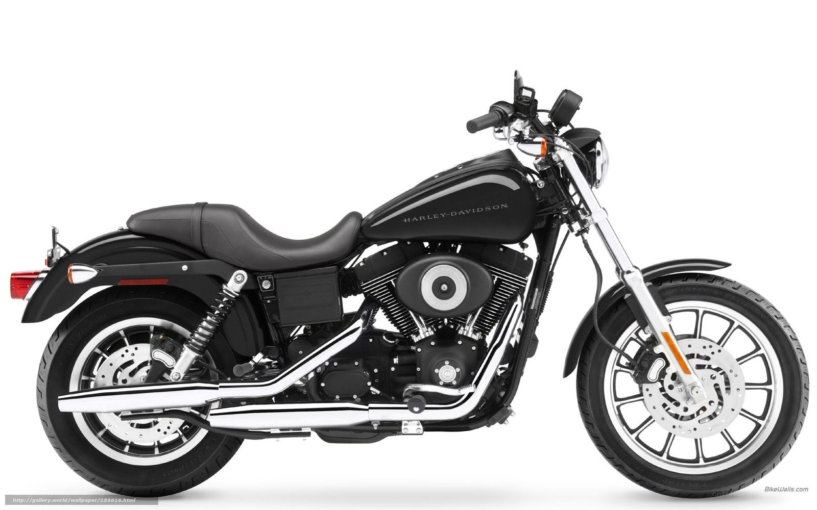 black harley-davidson motorcycle