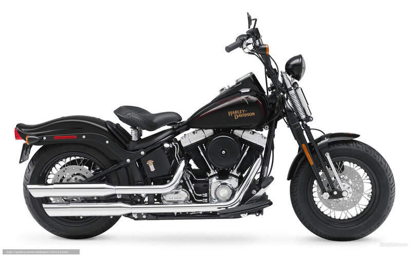 Black Harley-Davidson motorcycle