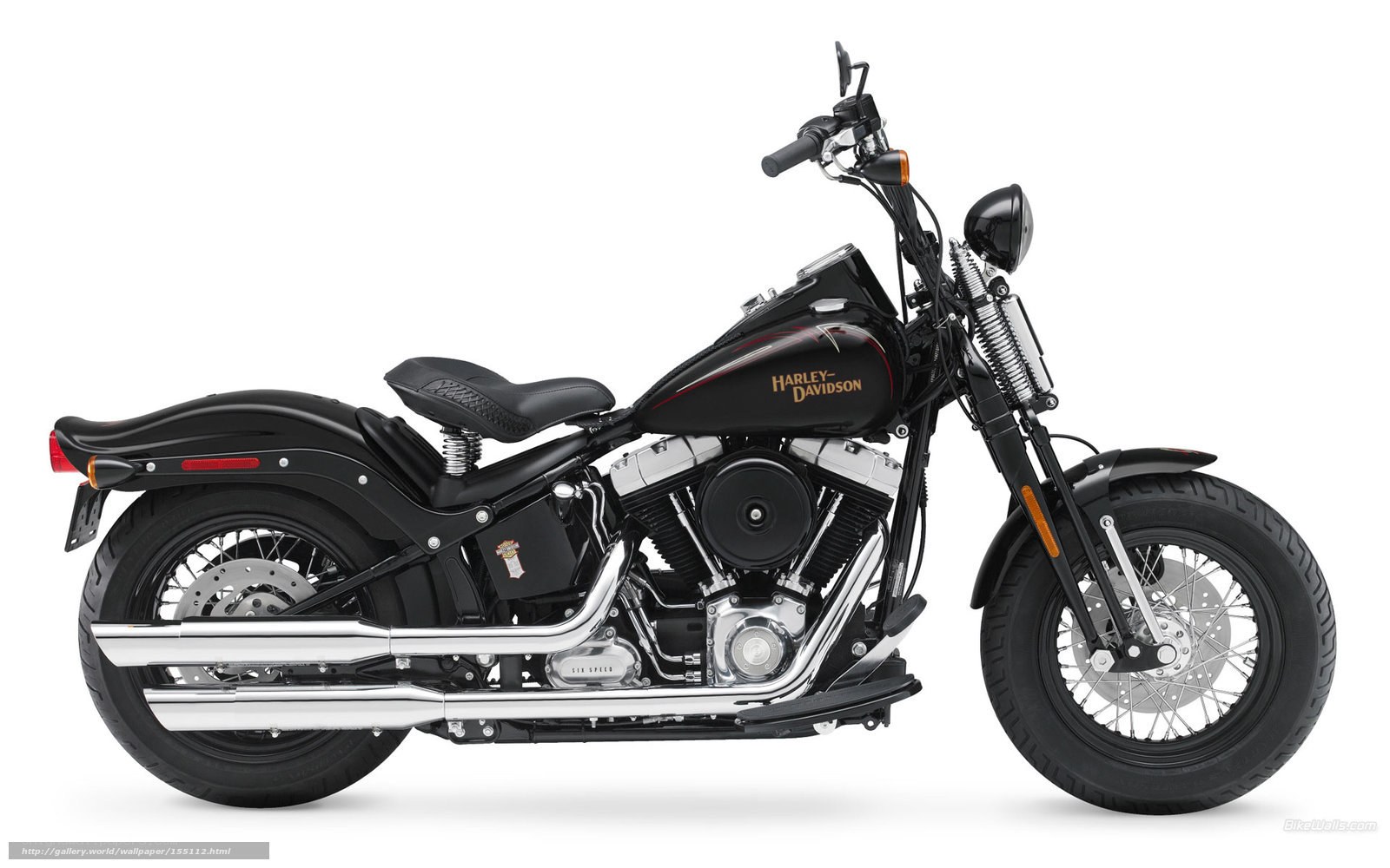 Black Harley-Davidson motorcycle