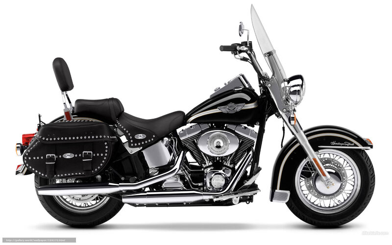 black harley-davidson motorcycle