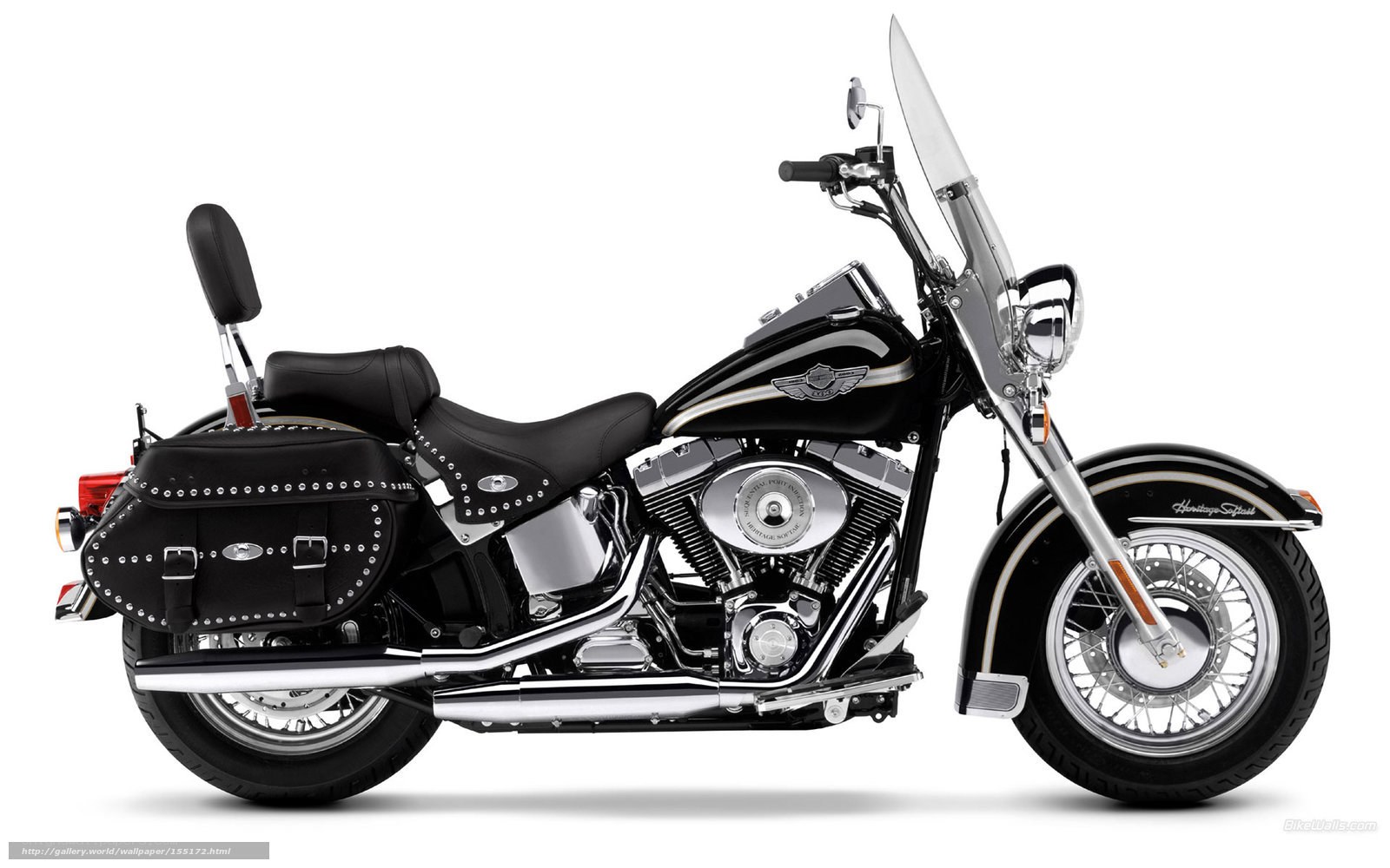 black harley-davidson motorcycle