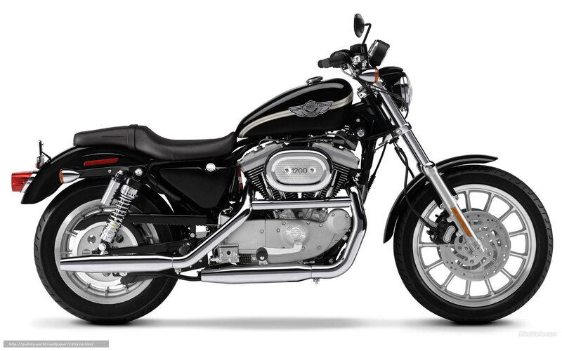 black harley-davidson motorcycle