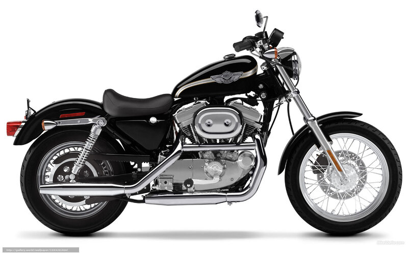black harley-davidson motorcycle