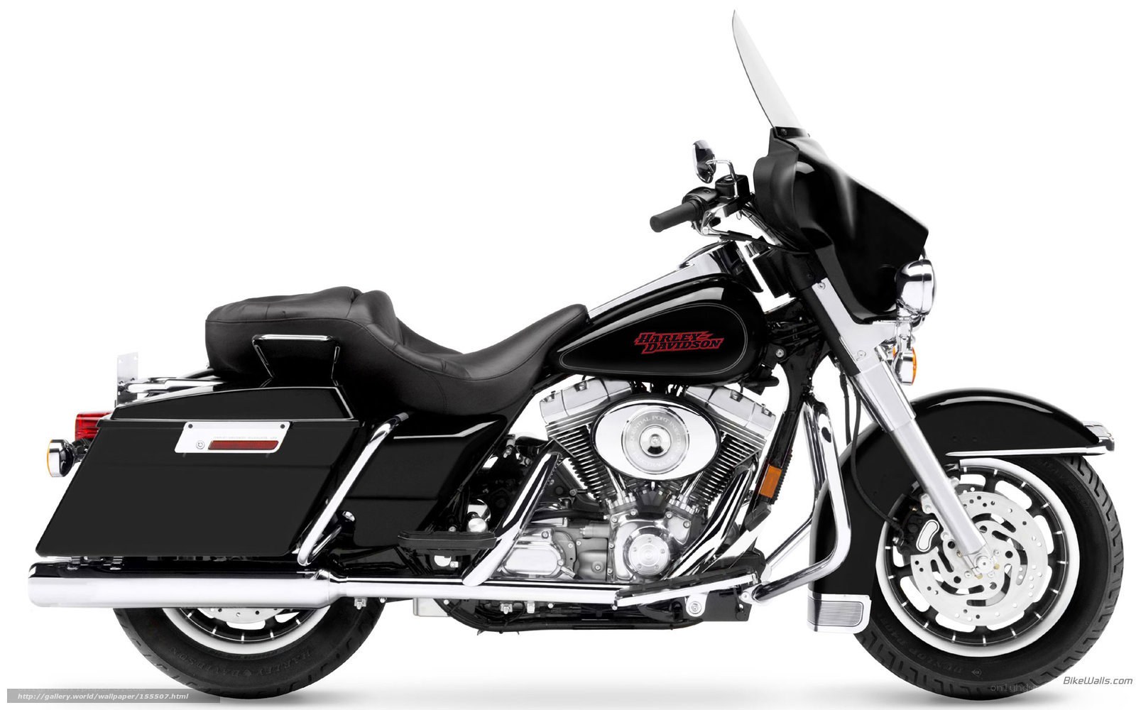 black harley-davidson motorcycle