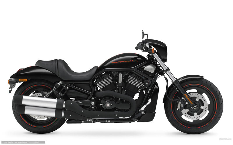 Black Harley-Davidson motorcycle