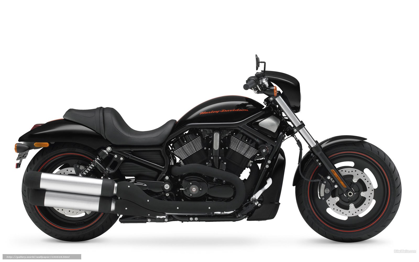 Black Harley-Davidson motorcycle