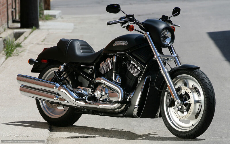 black harley-davidson motorcycle