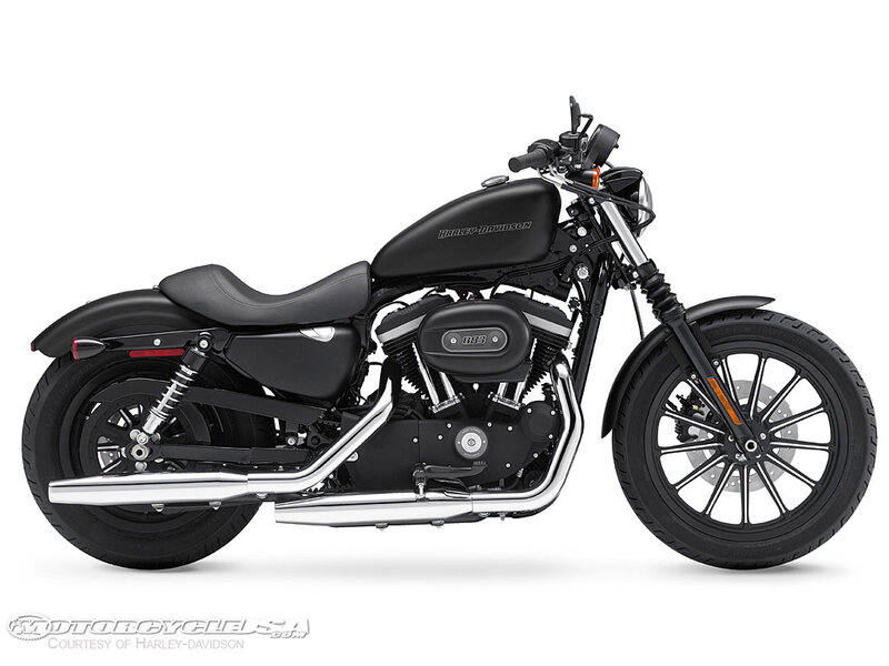Black Harley-Davidson motorcycle