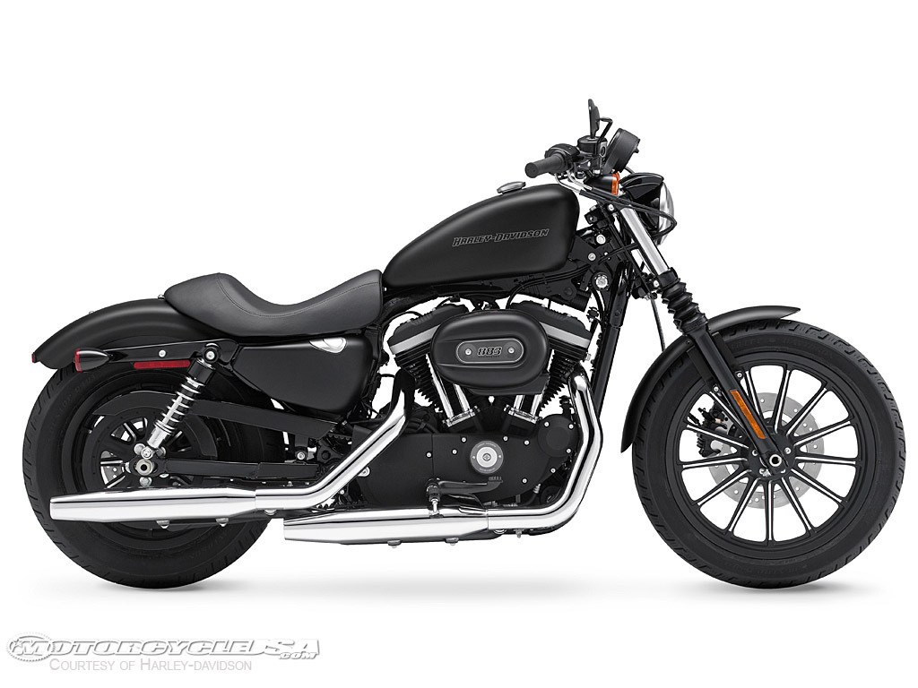 Black Harley-Davidson motorcycle