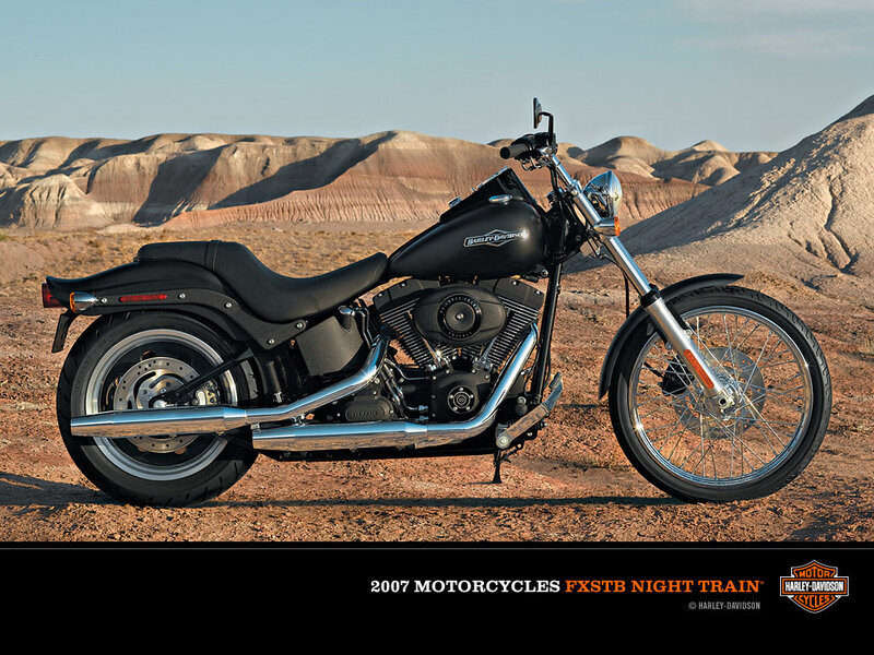Black Harley-davidson Motorcycle — Dramatic, Afternoon, Photograph