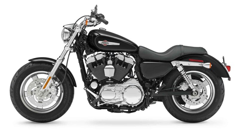 Black Harley-davidson Motorcycle — Neutral, Photograph, Engine, Seat