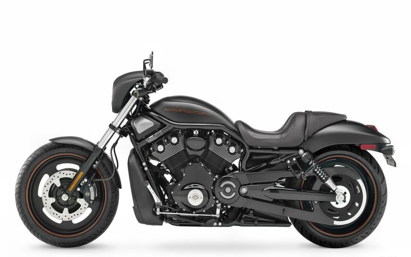 Black Harley-davidson Motorcycle — Neutral, Photograph, Seat, Engine, Wheels, Silver