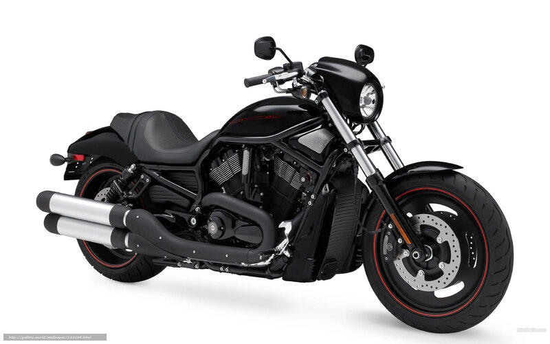 Black Harley-davidson Motorcycle — Neutral, Photograph, Seat, Exhaust Pipes