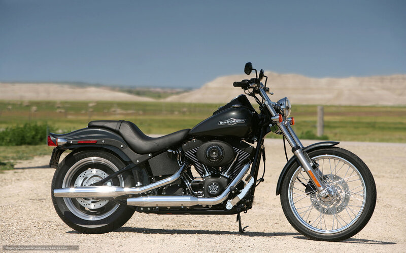 Black Harley-davidson Motorcycle — Serene, Afternoon, Photograph, Dirt Road