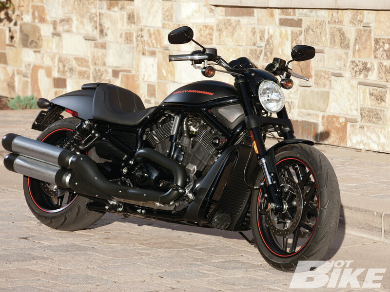 Black Harley-davidson Motorcycle — Static, Afternoon