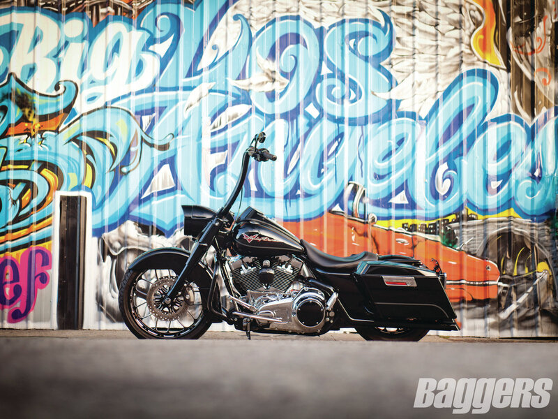 Black Harley-davidson Motorcycle — Urban, Afternoon