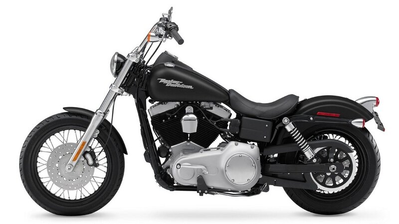Black Harley-davidson Motorcycle — Wheel