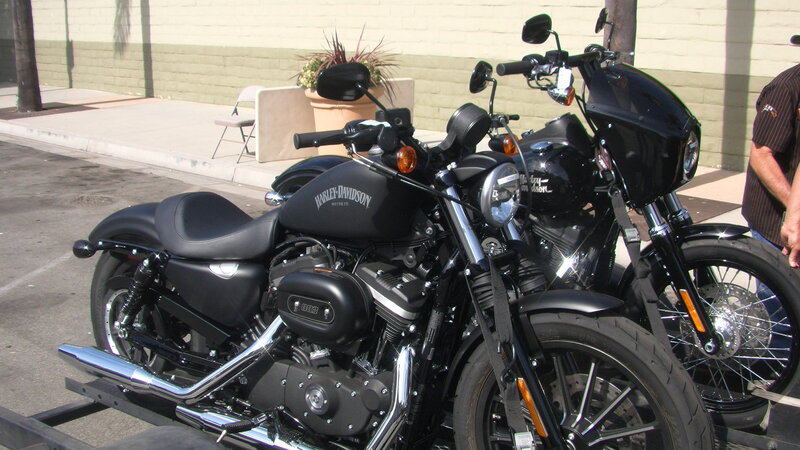 Black Harley-davidson Motorcycles