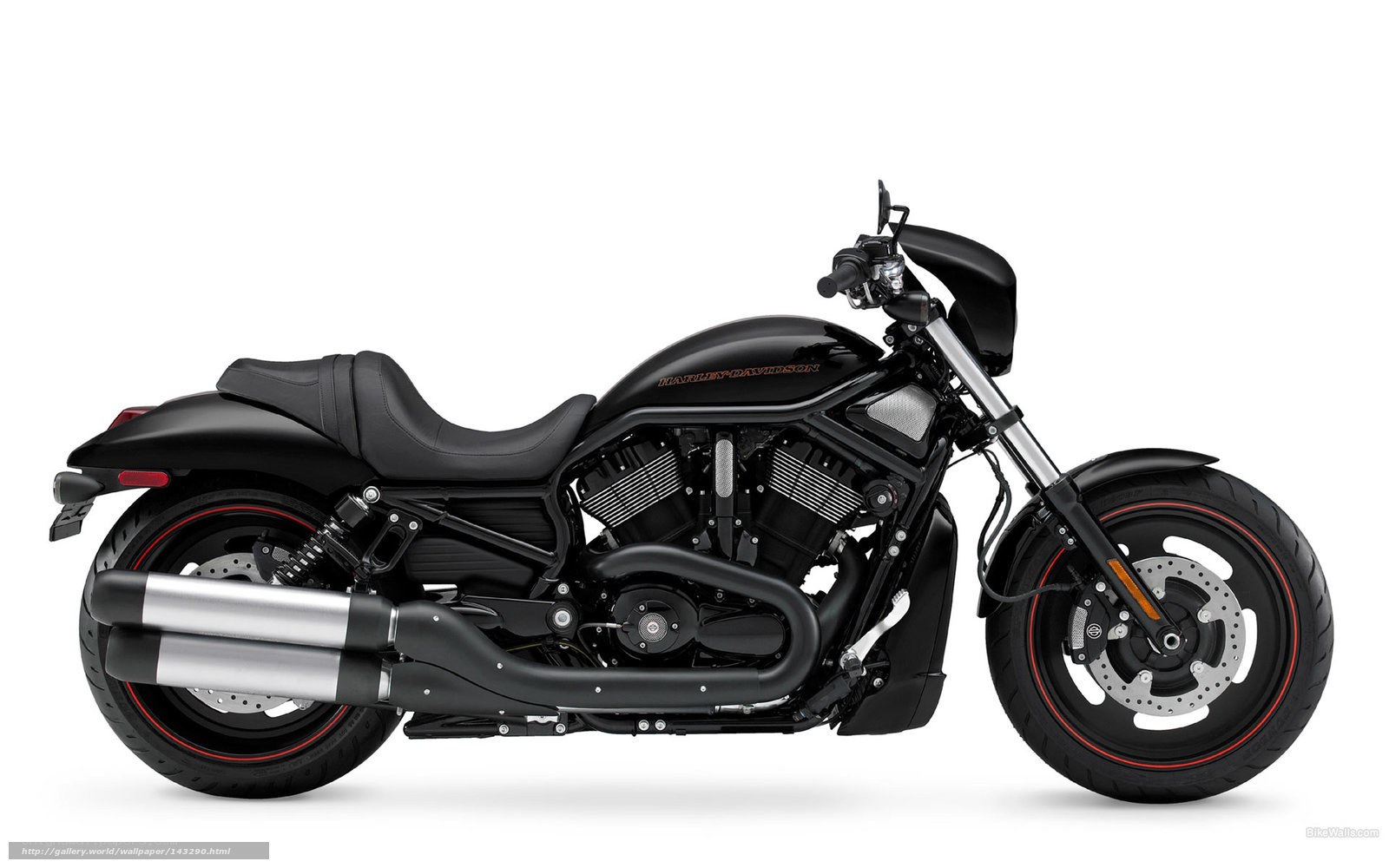 Black Harley-Davidson V-Rod