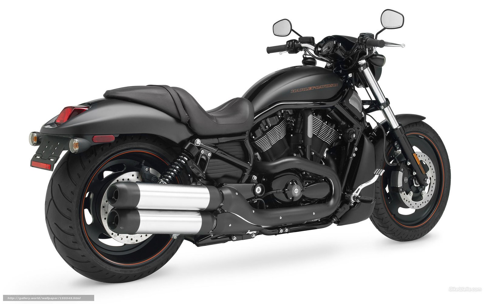 Black Harley-Davidson V-Rod