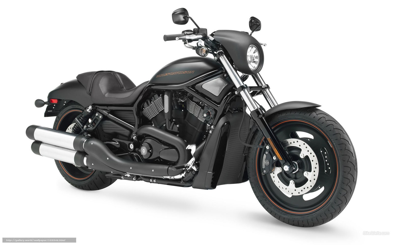 Black Harley-Davidson V-Rod