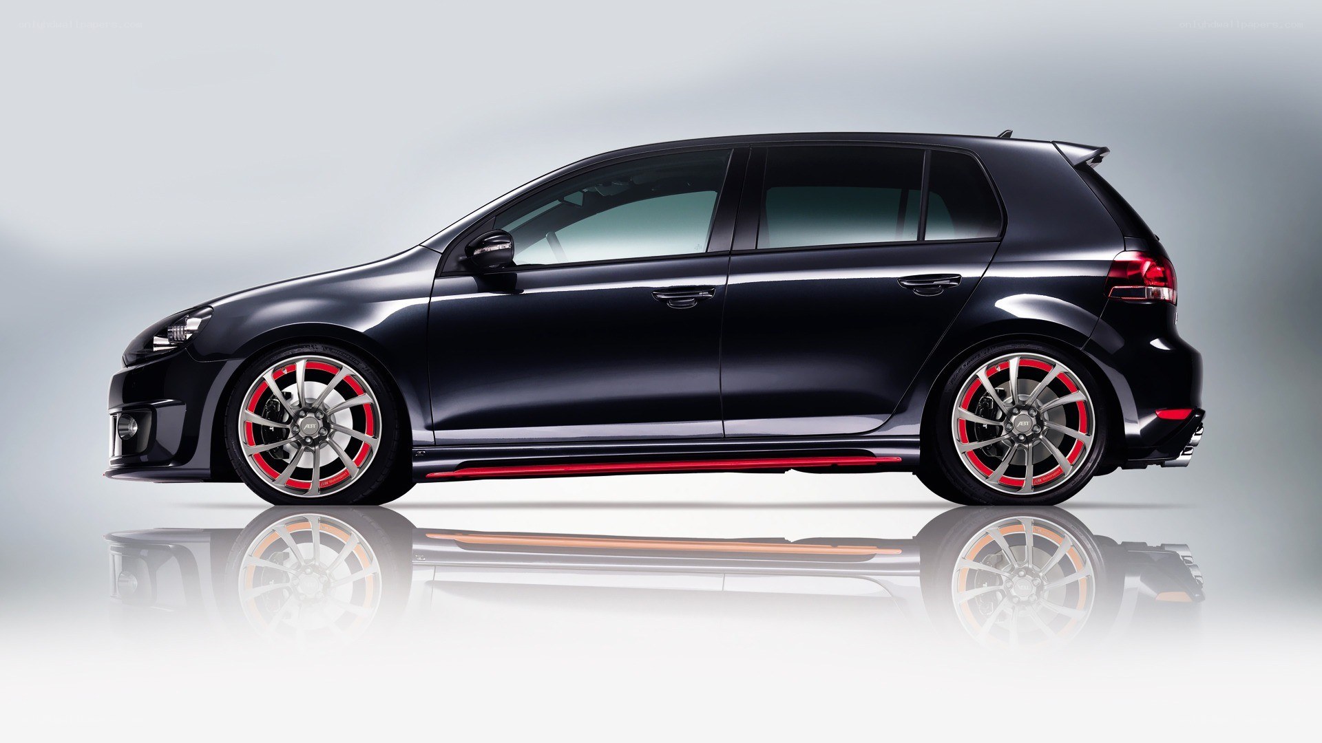black hatchback car