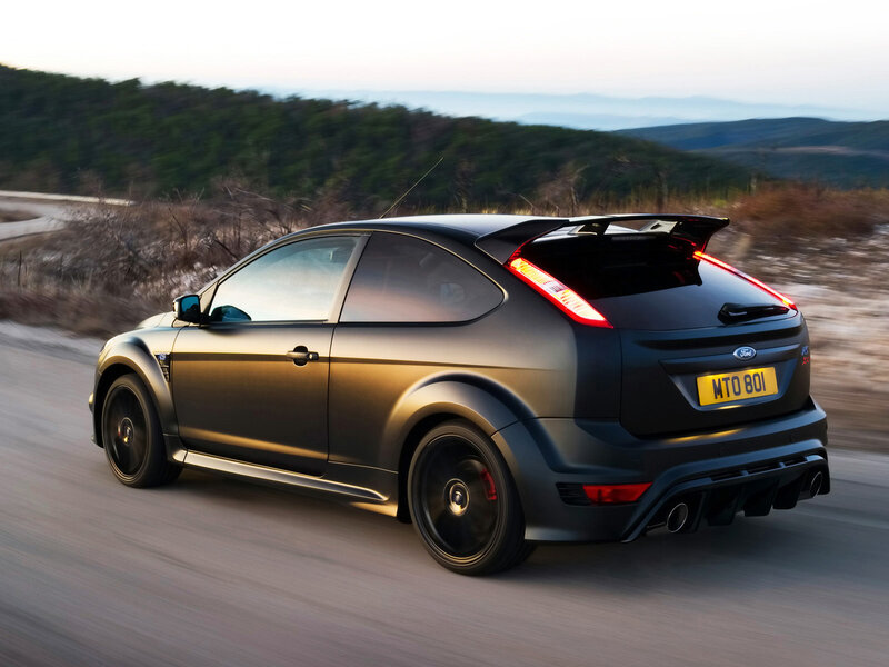 Black Hatchback Car — Dynamic