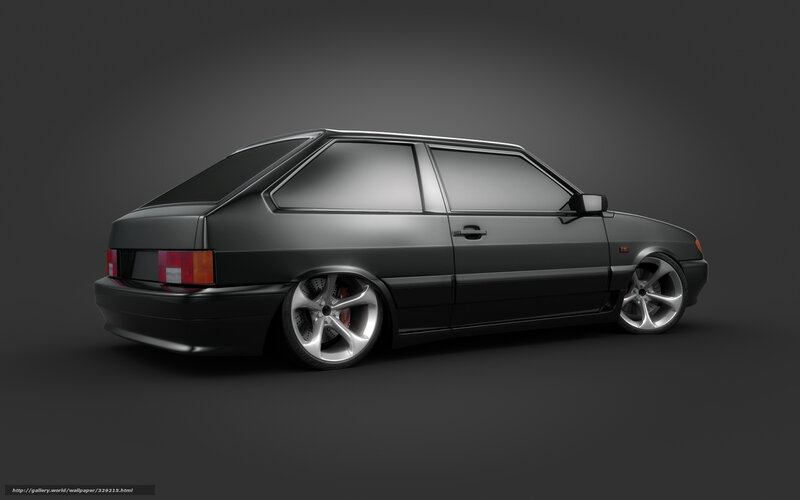 black hatchback car