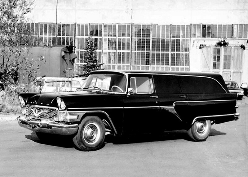 Black Hearse Car — Neutral, Afternoon