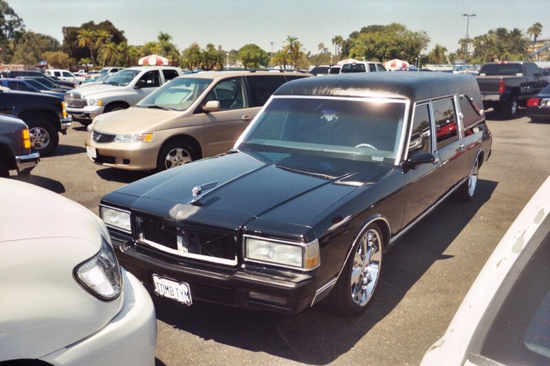 Black Hearse Car — Neutral