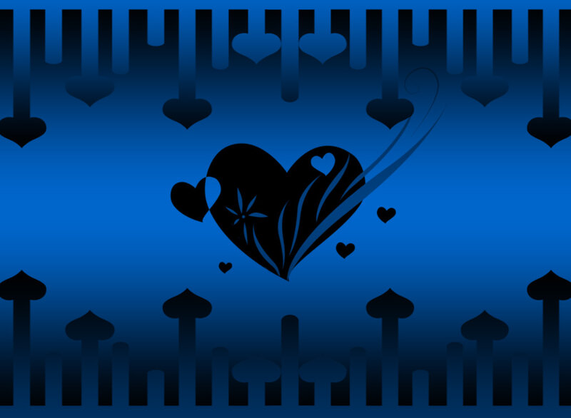 Black Heart Silhouette