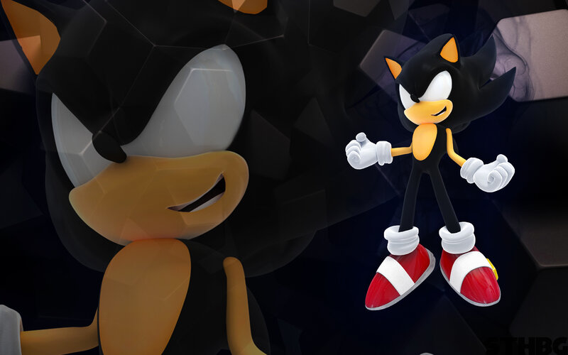 Black Hedgehog Character — Dramatic, 3d Render