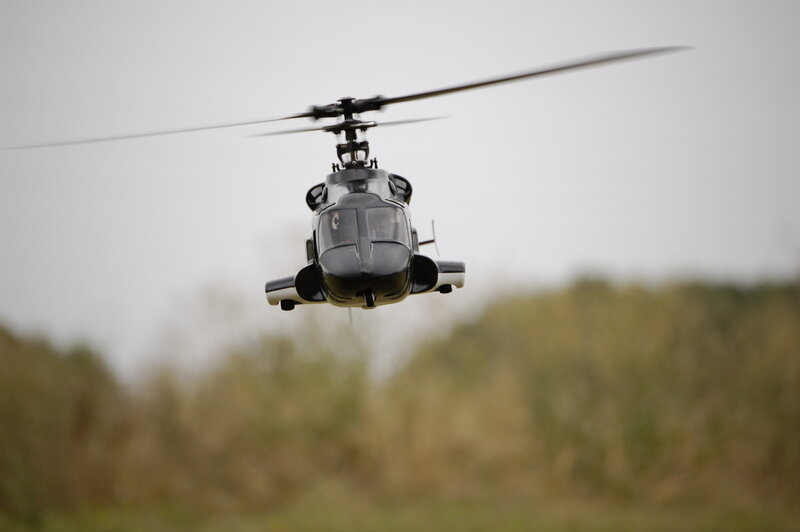 Black Helicopter Model