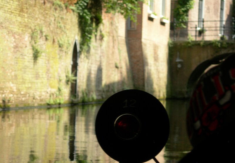 Black Helmet on Canal