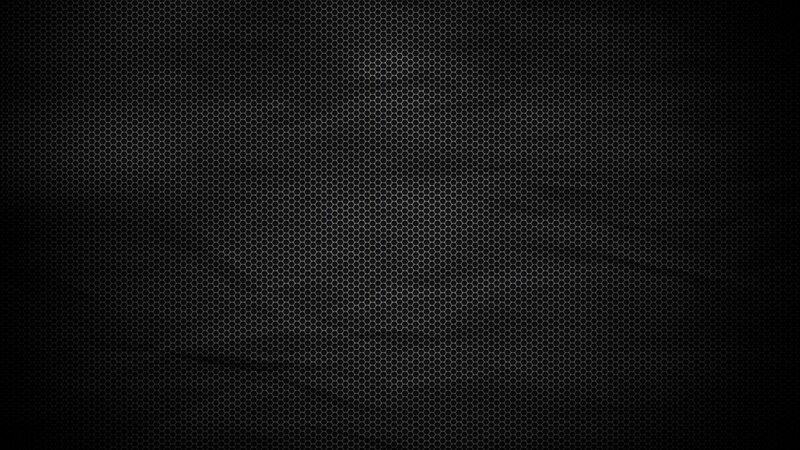 Black Hexagonal Mesh — Dark, Abstract