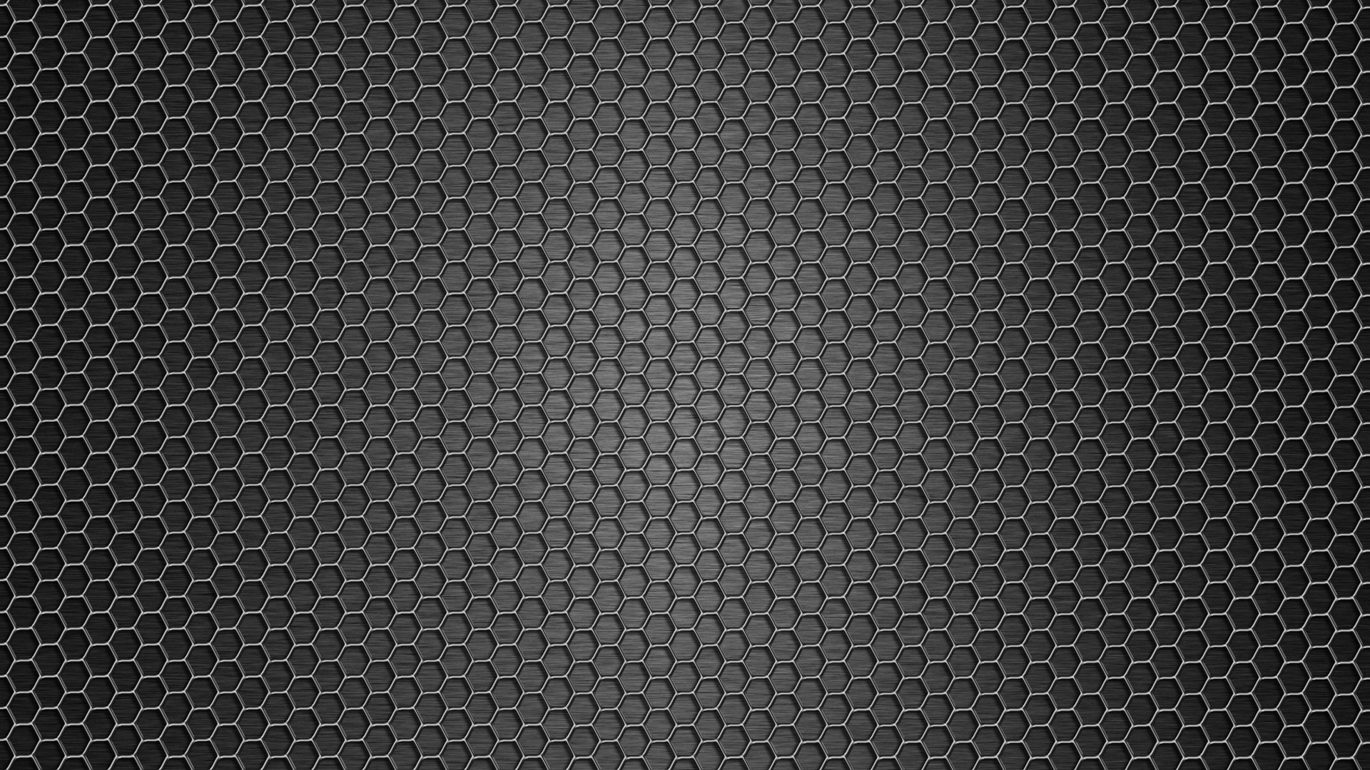 black hexagonal mesh pattern